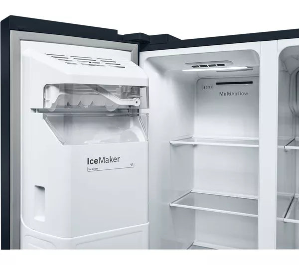 Bosch Series 6 American side by side, 178.7 x 90.8 cm Total No Frost - Black | KAD93ABEP