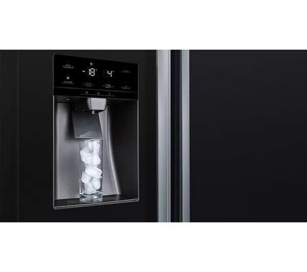 Bosch Series 6 American side by side, 178.7 x 90.8 cm Total No Frost - Black | KAD93ABEP