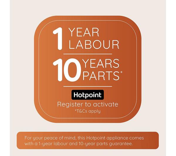 Hotpoint 50cm Freestanding Gas Double Cooker | HTG5GCB