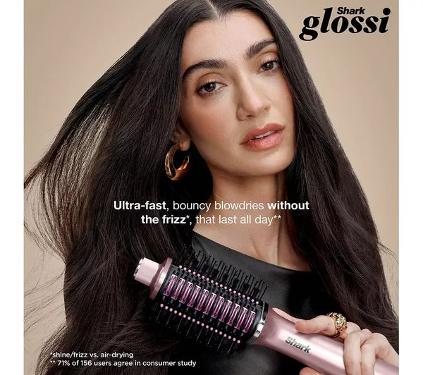 Shark Glossi 2-in-1 Hot Tool and Air Glosser - Lychee | HT302UKPK