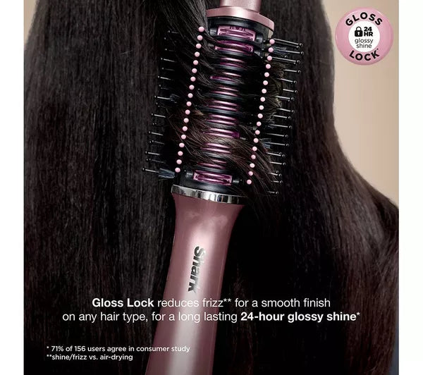 Shark Glossi 2-in-1 Hot Tool and Air Glosser - Lychee | HT302UKPK