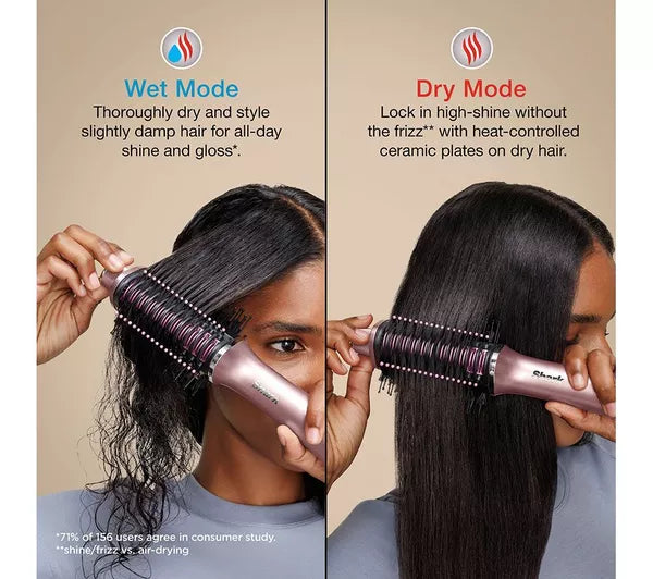 Shark Glossi 2-in-1 Hot Tool and Air Glosser - Lychee | HT302UKPK