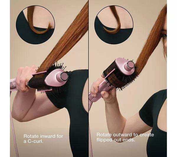 Shark Glossi 2-in-1 Hot Tool and Air Glosser - Lychee | HT302UKPK