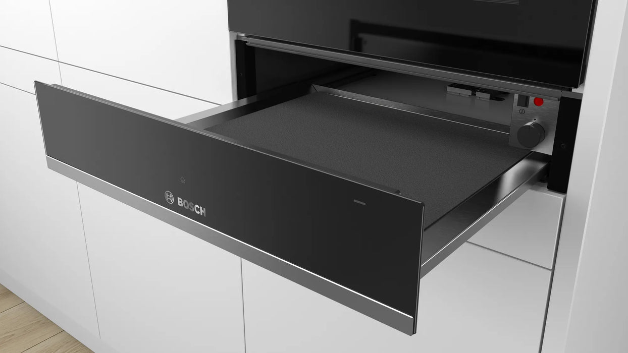 Bosch Series 6, Warming drawer, 60 x 14 cm, Stainless steel | BSH BIC510NS0B