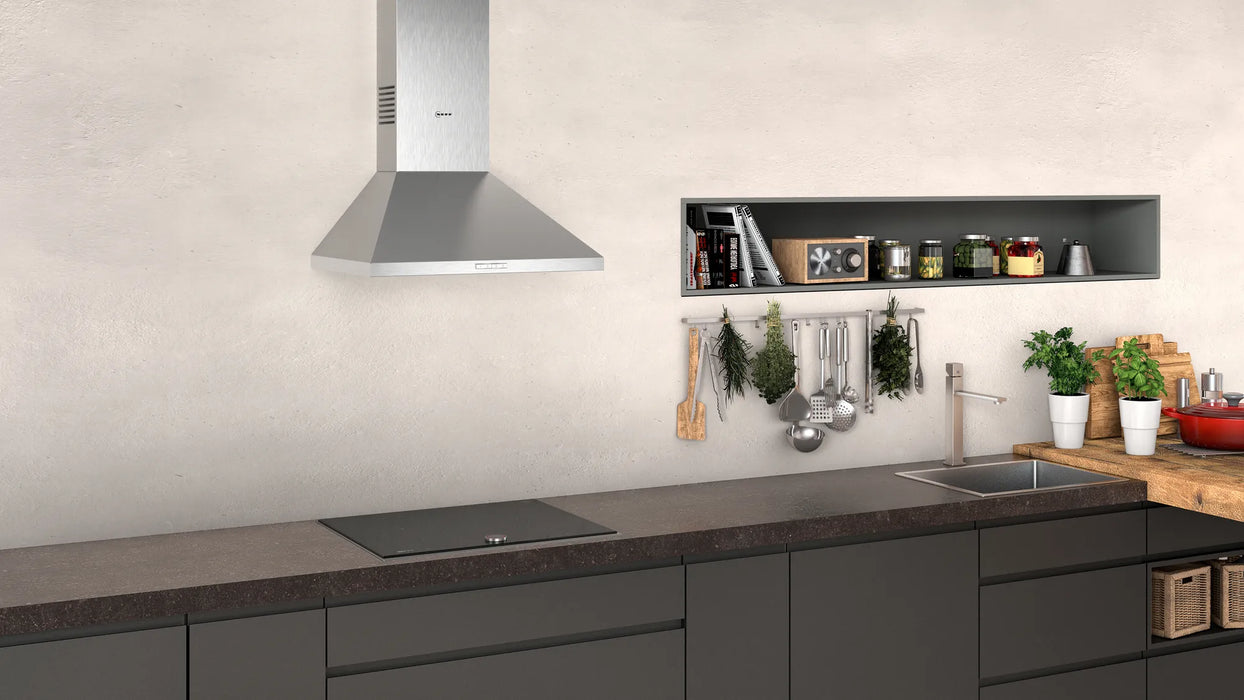 Neff N 30 Wall-mounted cooker hood 60 cm - Stainless steel || D62PBC0N0B