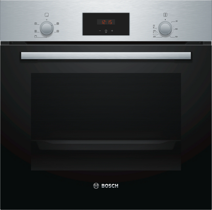 BOSCH Series 2 Built In Electric Single Oven - Stainless Steel | HHF113BR0B