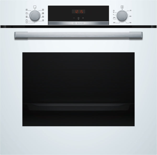 Bosch Series 4, Built-in oven, 60 x 60 cm - White | BSH HBS534BW0B