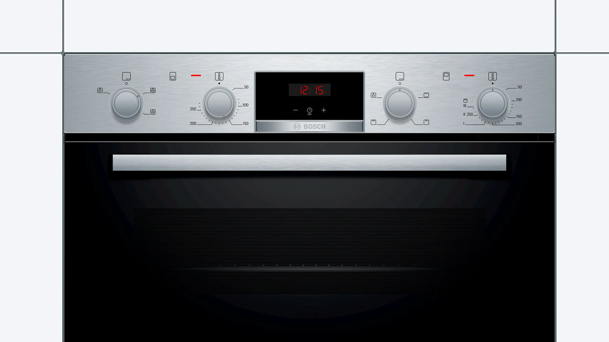 Bosch Series 2, Built-in double oven - Stainless Steel | BSH MHA133BR0B