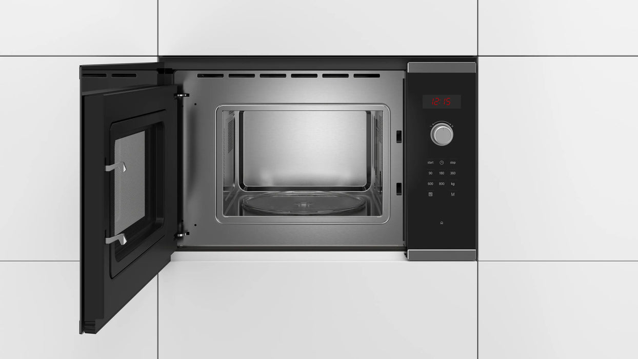 Bosch Series 4, Built-in microwave - Stainless steel | BSH BFL523MS0B
