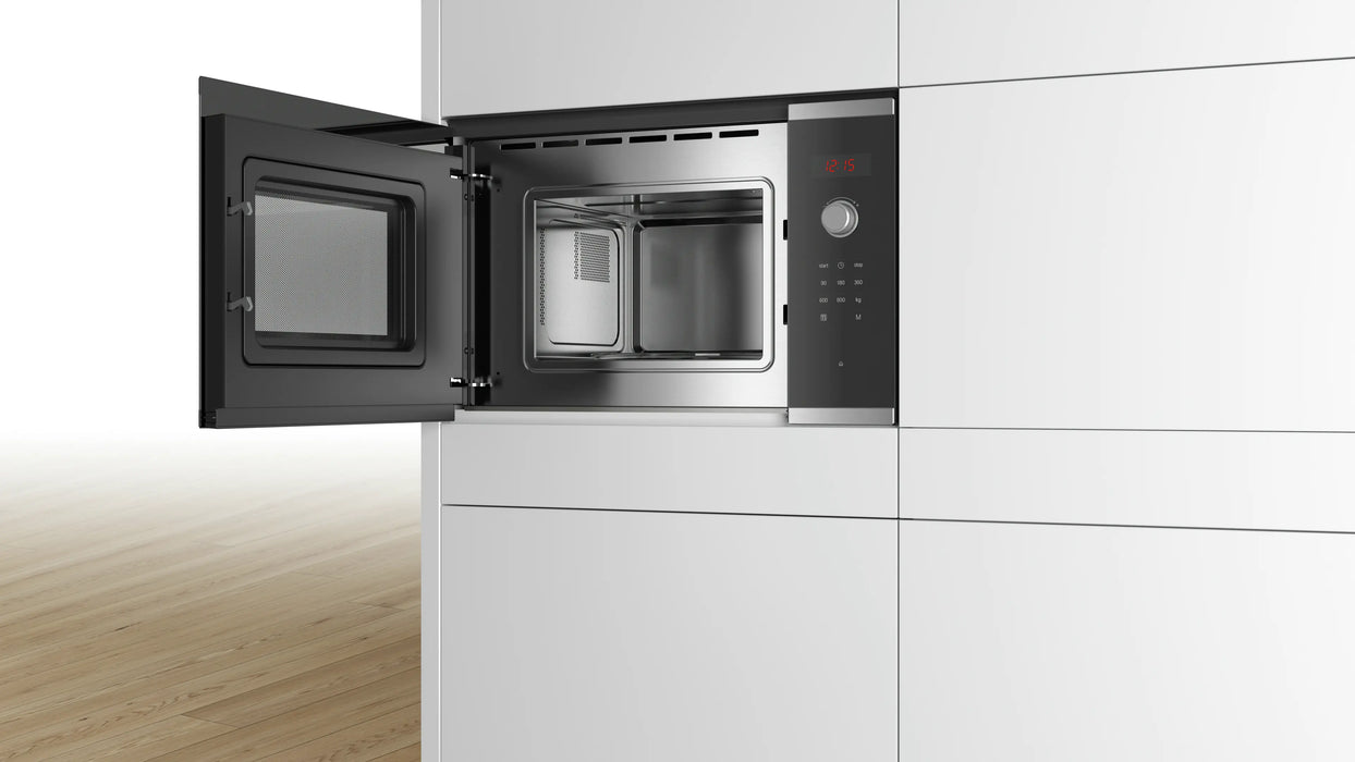 Bosch Series 4, Built-in microwave - Stainless steel | BSH BFL523MS0B