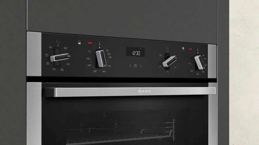 NEFF Electrical Double Oven - Stainless Steel | U1ACE2HN0B