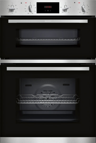 Neff N 30, Built-In Double Oven - Stainless Steel | BSH U1GCC0AN0B