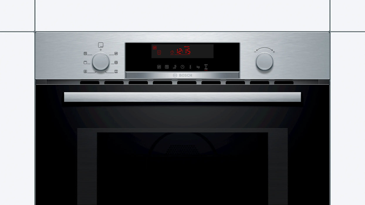 Bosch Series 4 Built-in Combination Microwave Oven with Hot Air 44L - Stainless Steel | CMA583MS0B