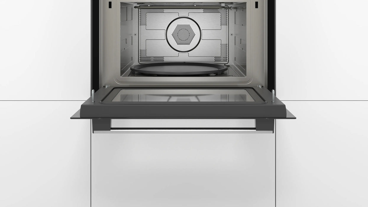 Bosch Series 4 Built-in Combination Microwave Oven with Hot Air 44L - Stainless Steel | CMA583MS0B