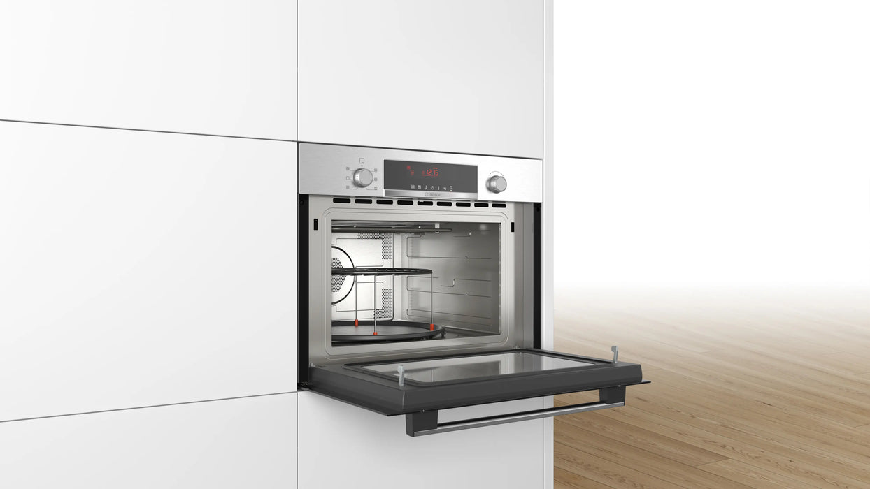 Bosch Series 4 Built-in Combination Microwave Oven with Hot Air 44L - Stainless Steel | CMA583MS0B