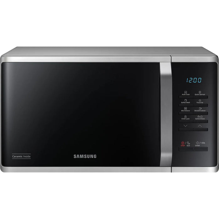 Samsung Solo Microwave Capacity 23L - Silver | MS23K3523AS/EU