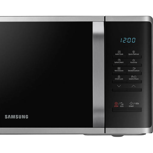Samsung Solo Microwave Capacity 23L - Silver | MS23K3523AS/EU