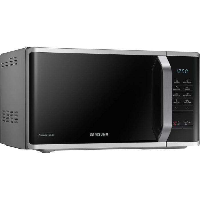 Samsung Solo Microwave Capacity 23L - Silver | MS23K3523AS/EU