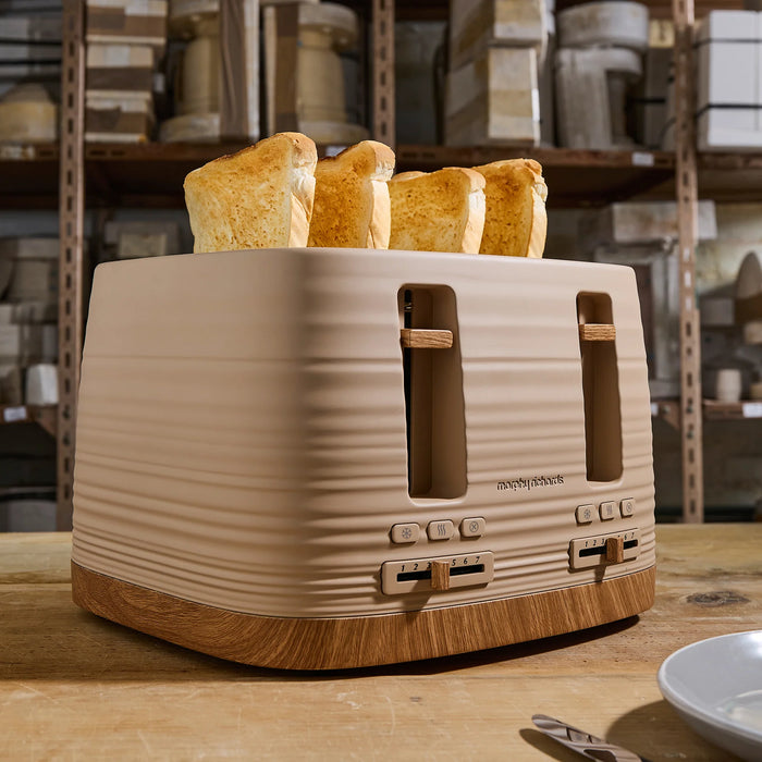 Morphy Richards Clay 1700W 4-Slice Toaster with Dual Control - Felspar | 243100