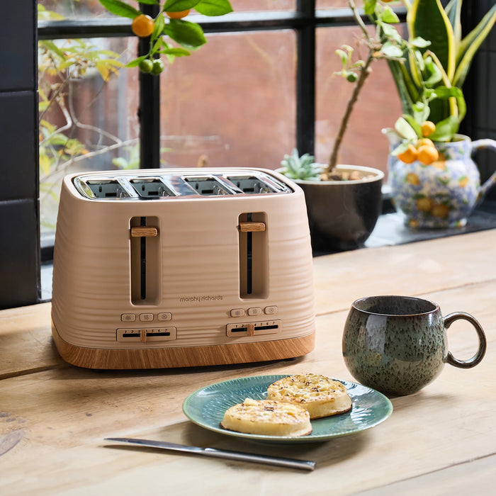 Morphy Richards Clay 1700W 4-Slice Toaster with Dual Control - Felspar | 243100