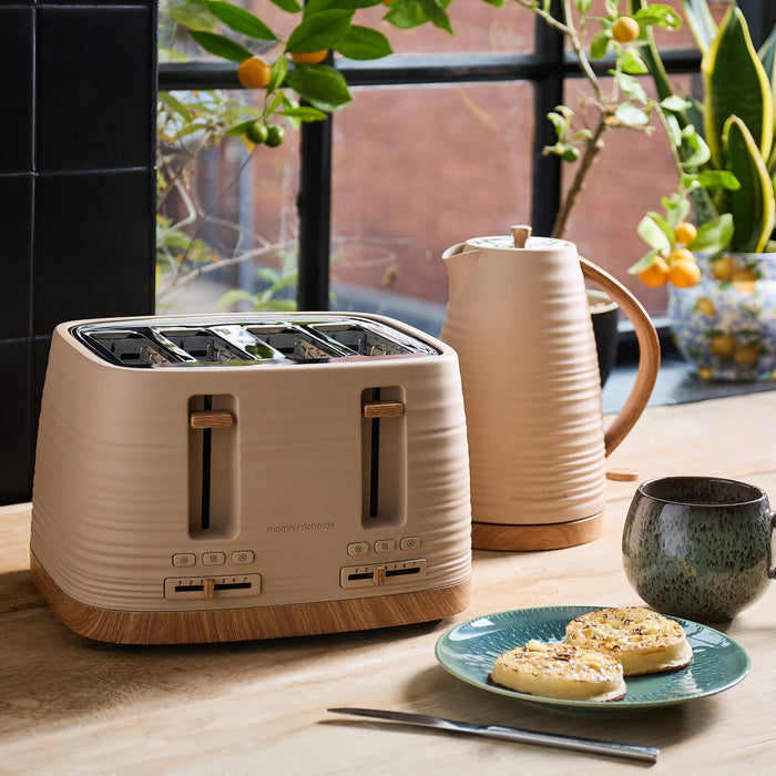 Morphy Richards Clay 1700W 4-Slice Toaster with Dual Control - Felspar | 243100