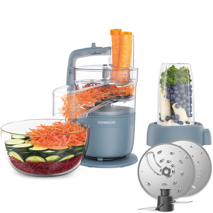 Kenwood MultiPro Go Blend Food Processor - Storm Blue | FDP23.380GY