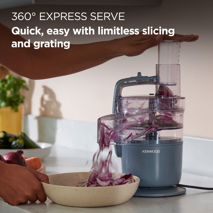 Kenwood MultiPro Go Blend Food Processor - Storm Blue | FDP23.380GY
