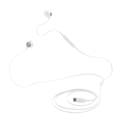 JBL Tune 305 C Hi-Res Wired Earbuds with Microphone | JBLT305CWHT
