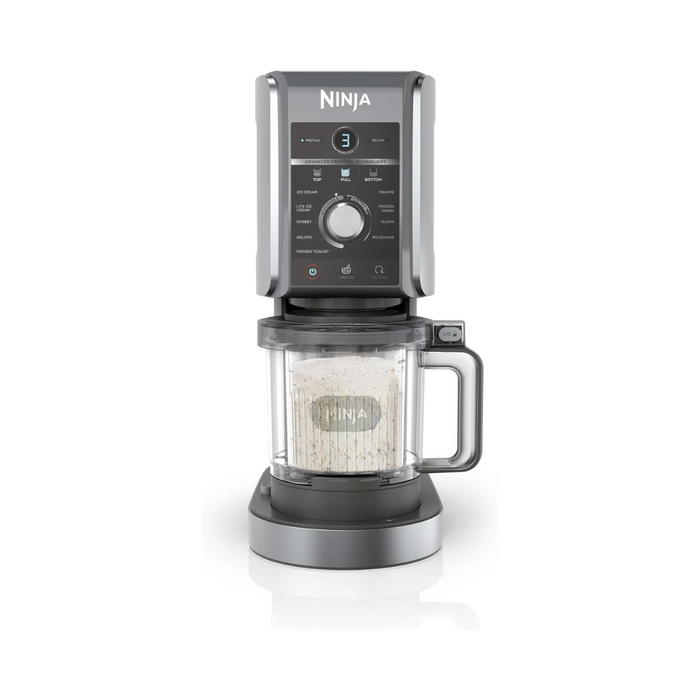 Ninja CREAMi Deluxe 10-in-1 Ice Cream and Frozen Drink Maker | NC501UK