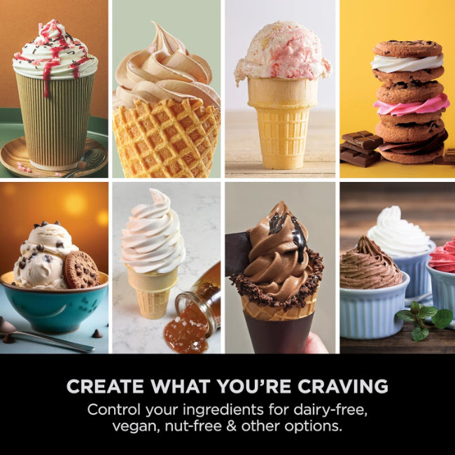 Ninja Swirl by CREAMi Soft Serve & Ice Cream Maker | NC701UK