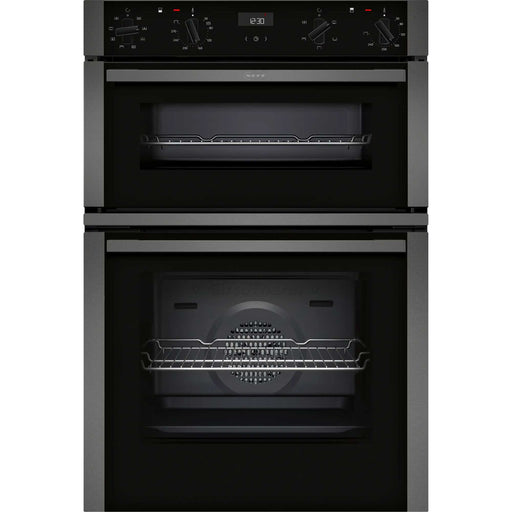 NEFF N 50 CircoTherm Built-In Double Oven - Graphite | U1ACE2AG3B