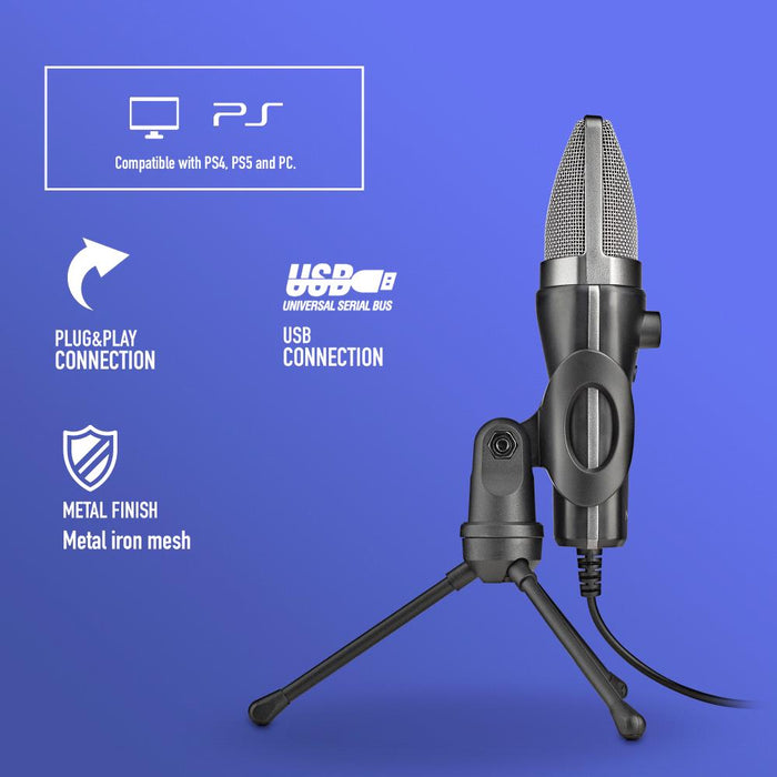 NGS Microphone NGS MS120 USB Desktop Microphone | 626988 IRWINS MEGASTORE