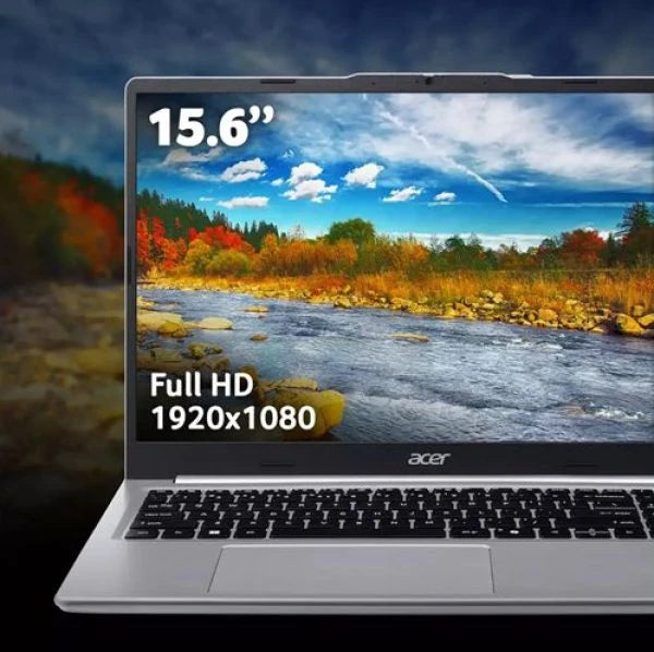 Acer Aspire Lite 15 15.6" FHD IPS Laptop Ryzen 3 / 8GB / 256GB PCIe Gen4 SSD Windows 11 - Silver | NX.JXLEK.001