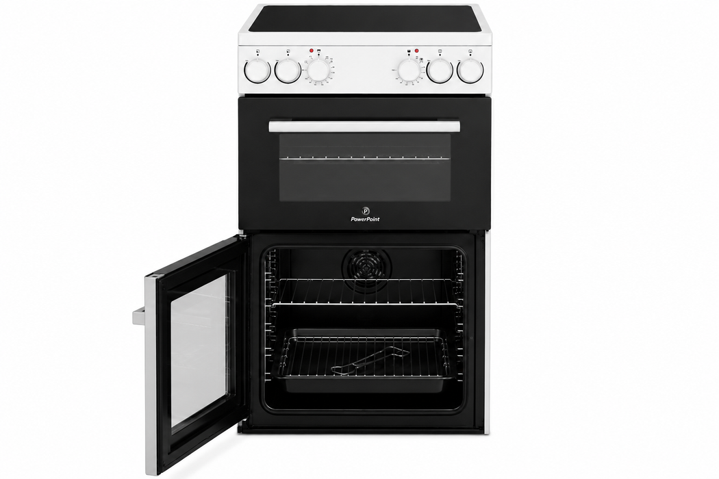 PowerPoint 50cm Freestanding Cooker with Ceramic Cooktop | P05C2AW