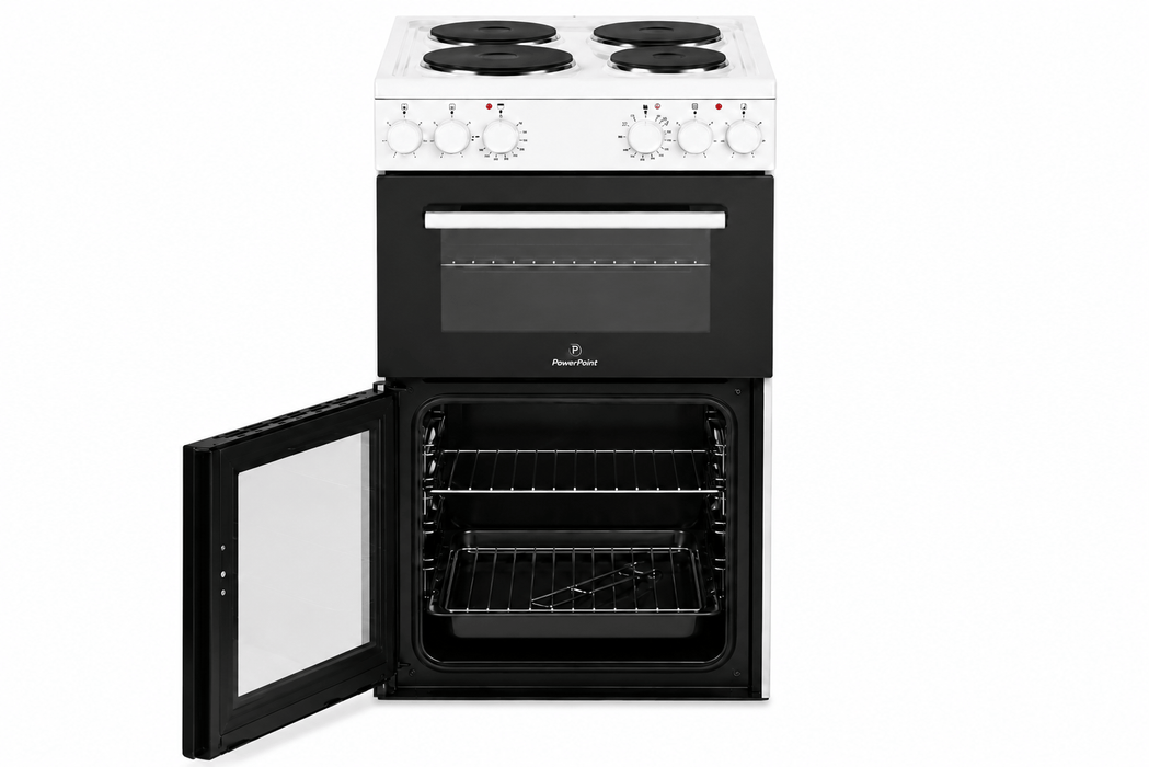 PowerPoint 50cm Freestanding Cooker with Hotplate Cooktop | P05E2AW