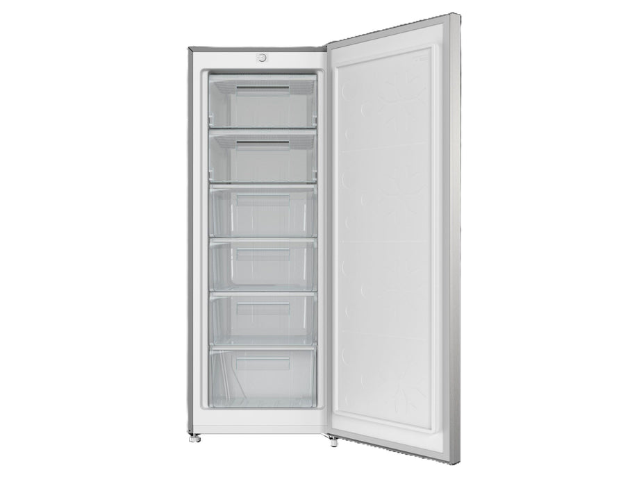 Powerpoint Tall Upright Single Door Freezer - Inox | P125514ML1SS-E
