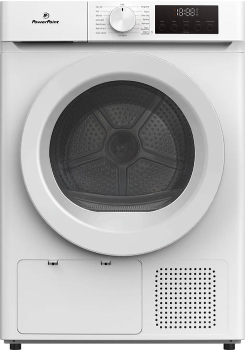 Powerpoint 10Kg Heat Pump Tumble Dryer - White | P2710HPSKW