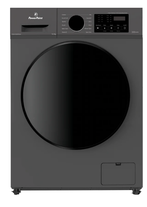 POWERPOINT 10KG 1400RPM Washer - Inox | P351410SYIN-A