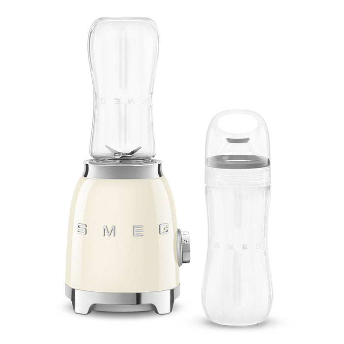 SMEG 50's Style Mini Personal Blender & Smoothie Maker - Cream | PBF01CRUK