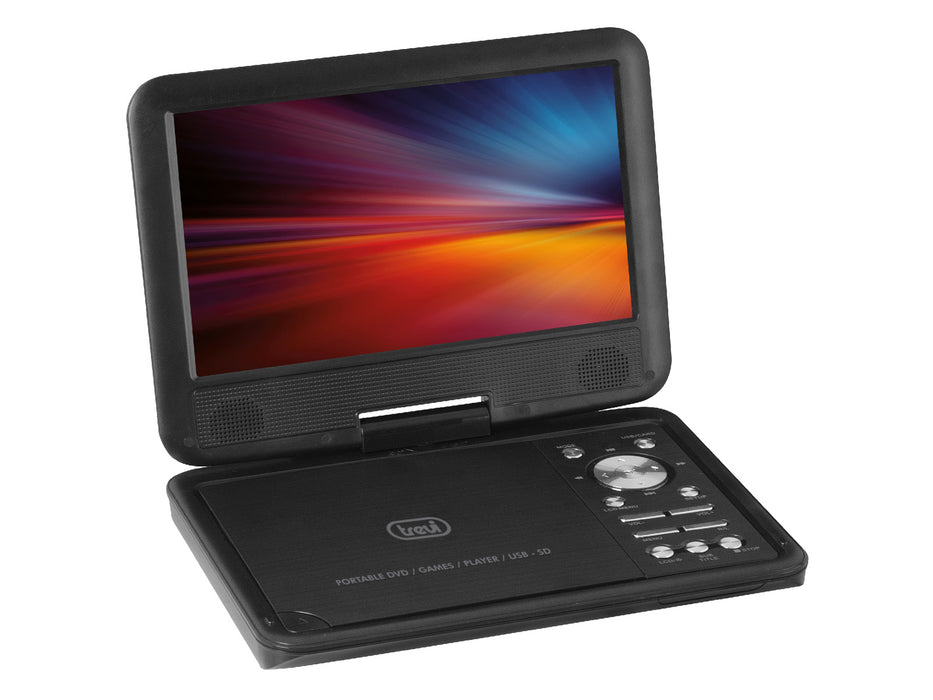 TREVI 9" Portable DVD Player with GamePad || PDX1409S2