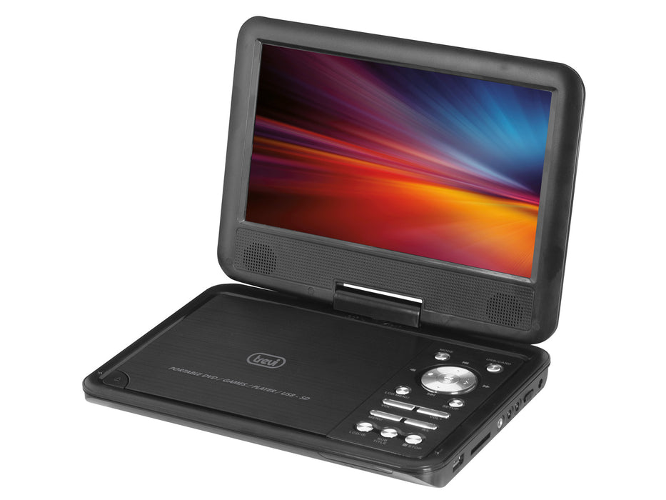 TREVI 9" Portable DVD Player with GamePad | PDX1409S2