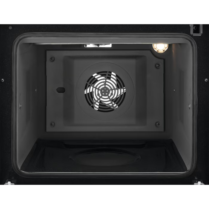 Electrolux 500 SurroundCook 60cm Double Oven Cooker with Ceramic hob - Black | LKR655200K