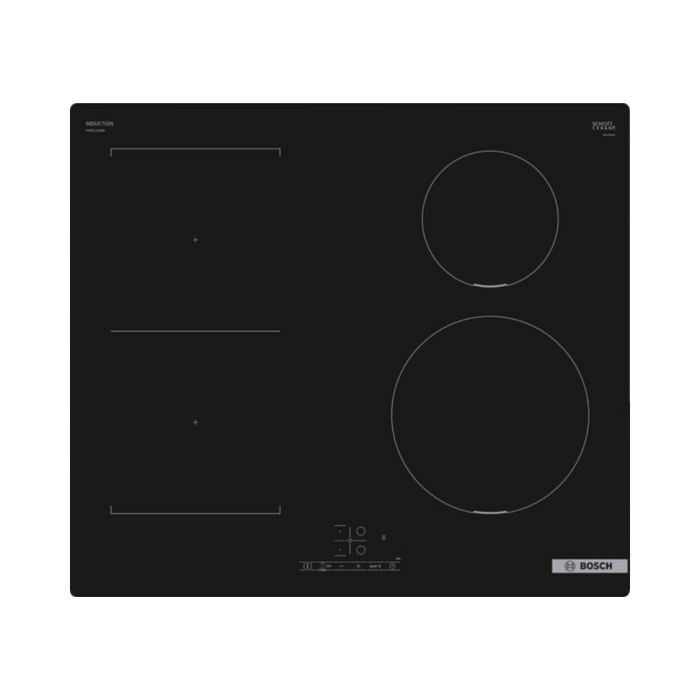 Bosch Series 4, Induction hob, 60 cm - Black | BSH PWP611BB5B