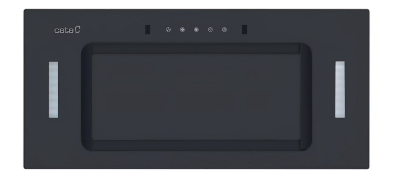 CATA 52cm Black Glass Gesture Control Canopy Hood || CATICON52BK