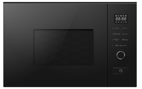 Powerpoint 20L Built-in Microwave with Grill 800W Touch Control - Black Glass | P19820INTBG