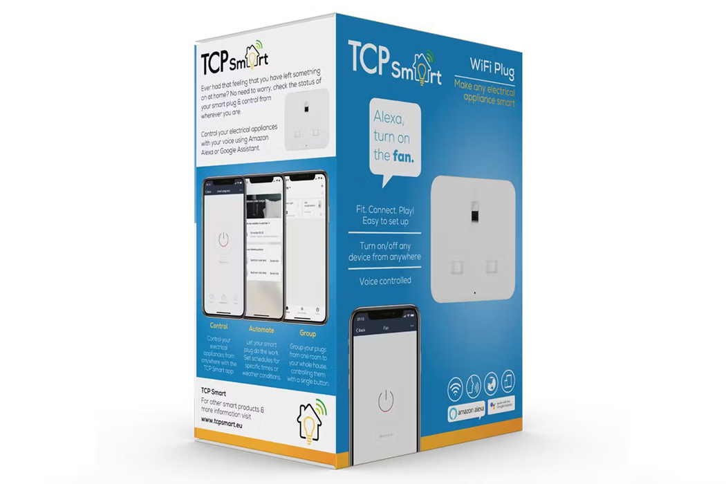 TCP Smart Wi-Fi Plug Socket - Single | TCPSCKNEW
