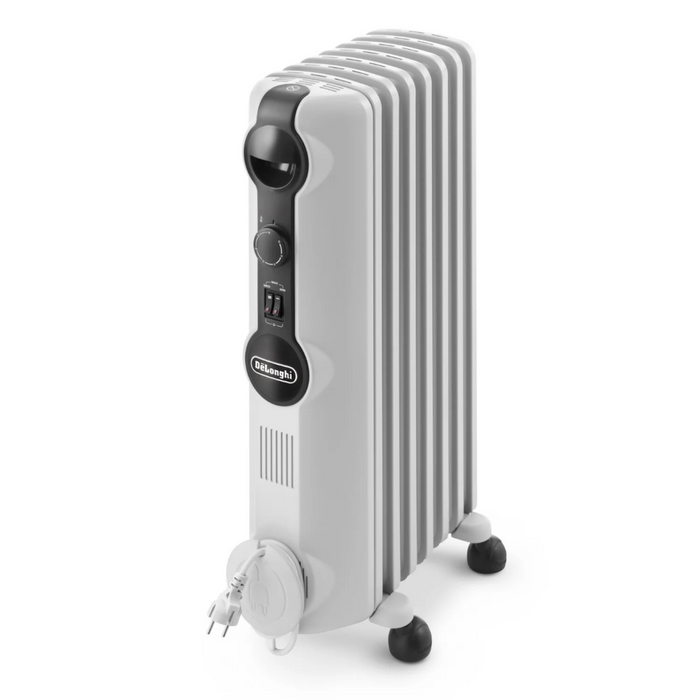 DELONGHI Radia S Portable Oil-Filled Radiator - White | TRRS0715