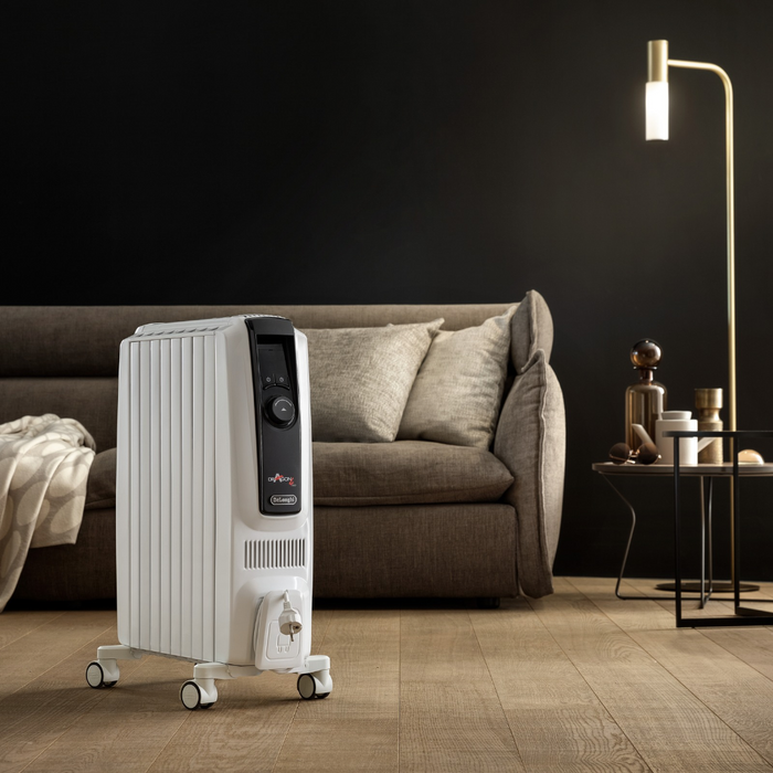 DeLonghi Dragon 4 2KW Oil Filled Radiator 2KW with Electronic Timer | TRDX40820E