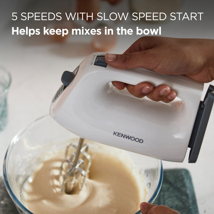 KENWOOD Quick Mix Lite 300W Hand Mixer - White | HMP10.000WH