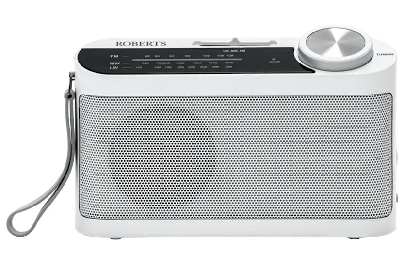 Roberts Classic 993 LW/MW/FM 3-Band Portable Radio - White | R9993WH